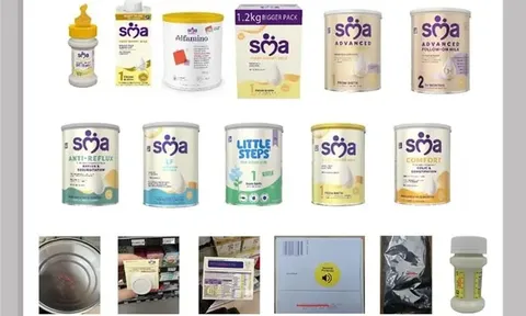 Nestle thu hồi toàn cầu một số sản phẩm sữa công thức cho trẻ em do lo ngại về chất độc hại.
