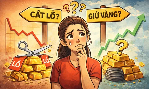 Đu đỉnh vàng lỗ ngay 15,2 triệu đồng: Cắt lỗ hay cứ ôm chờ phục hồi?