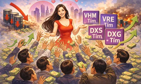 Hơn cả yêu: Cổ phiếu bất động sản lại được săn đuổi như gái đẹp